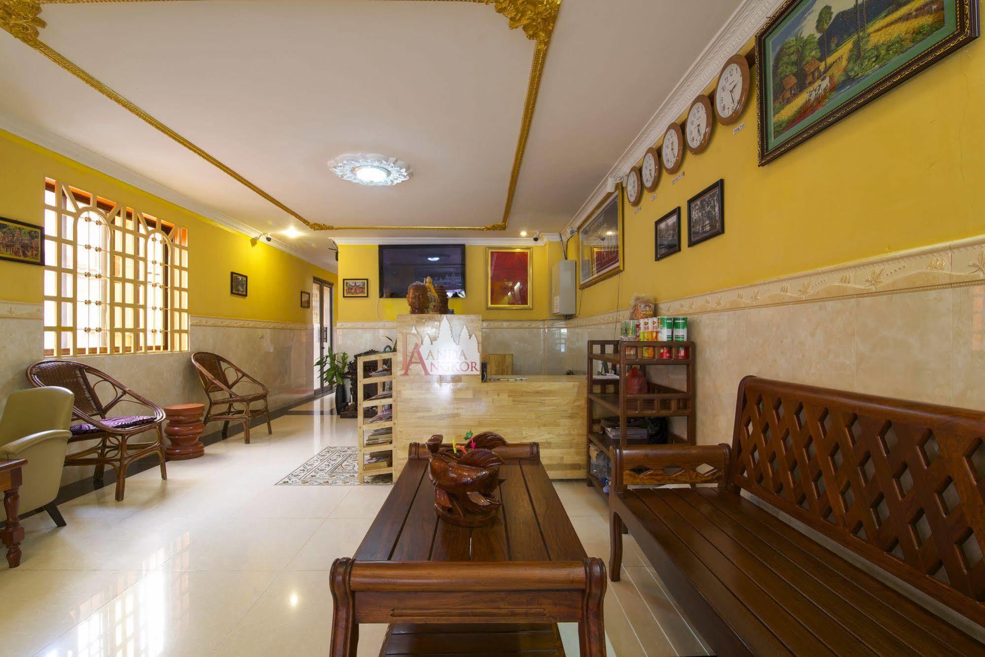 Panda Angkor Inn Sziemreap Kültér fotó