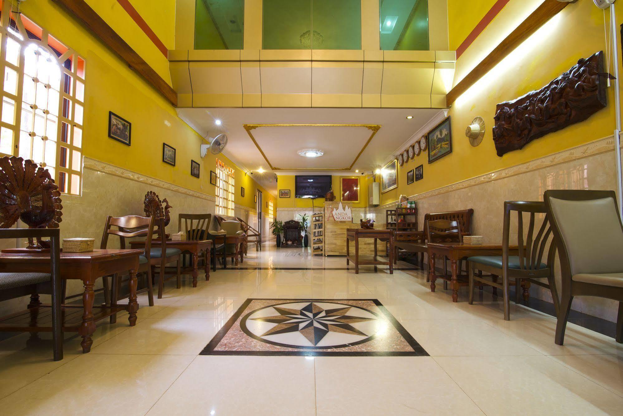 Panda Angkor Inn Sziemreap Kültér fotó