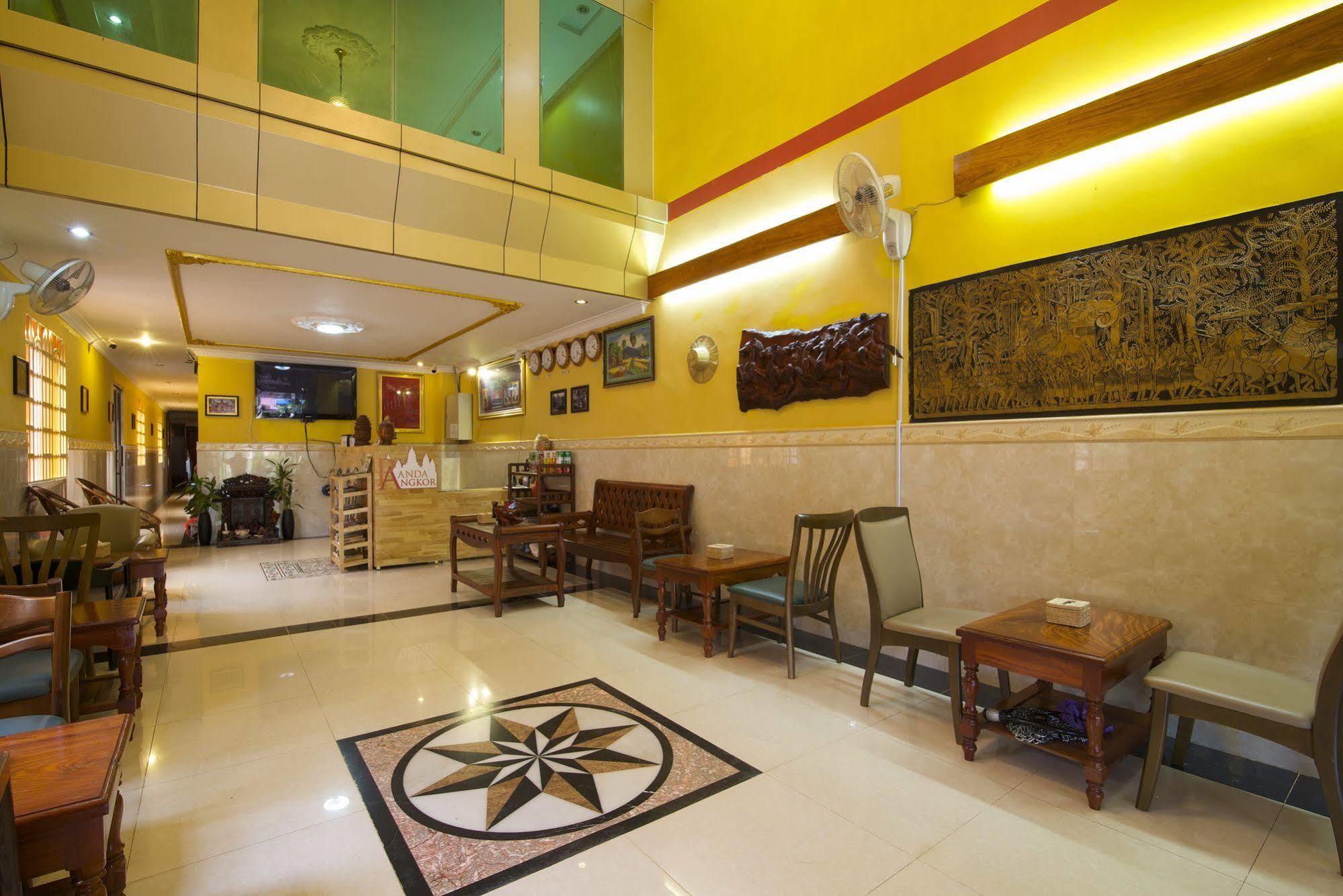 Panda Angkor Inn Sziemreap Kültér fotó